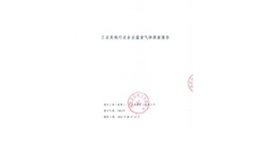 工业其他行业企业温室气体排放报告
